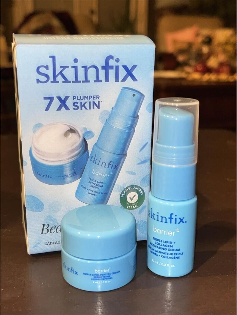Skinfix Skin Barrier 2pc Set Firm & Plump + Restore & Repair NIB